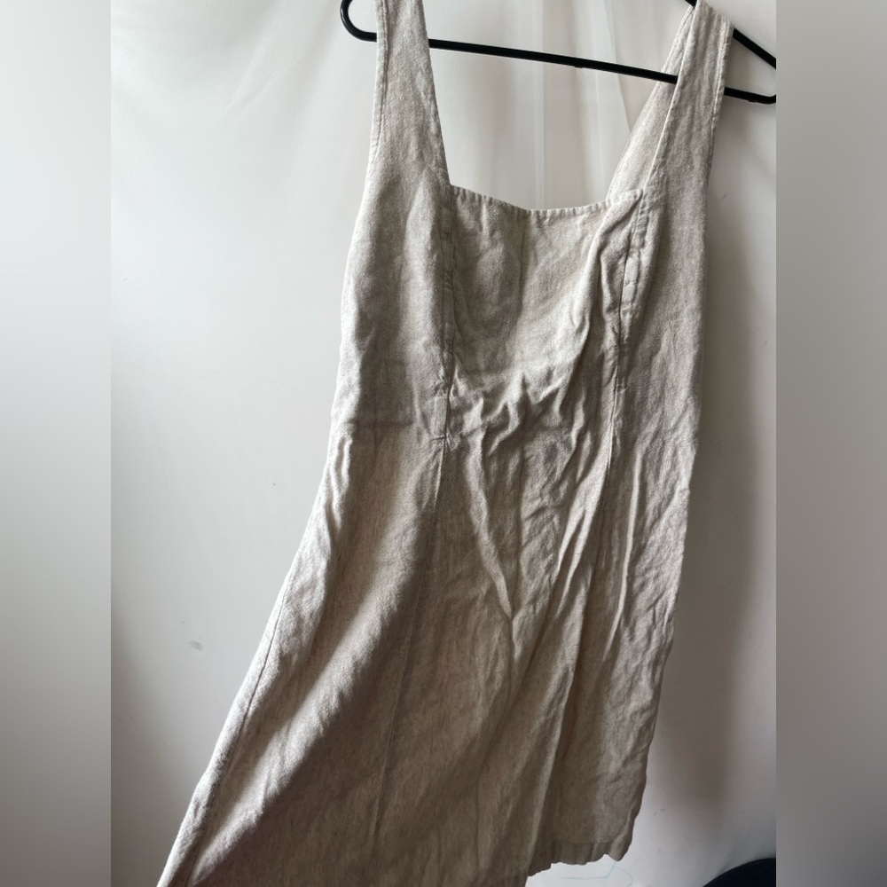 ON Linen Blend Midi Dress